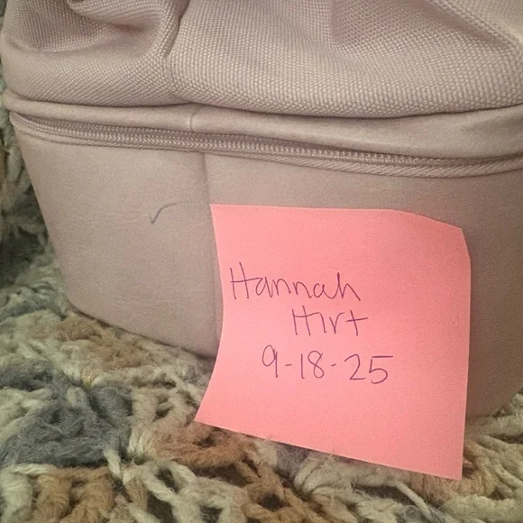 Nwt BÉIS atlas pink mini weekender - Picture 2 of 2